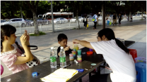 【2015年7月18～19日】英雄广场社区义教活动